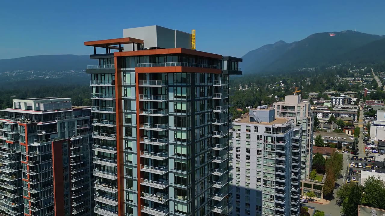 Elle: high-rise exterior cladding in North Vancouver, BC by L2 Group — ACM & composite panels